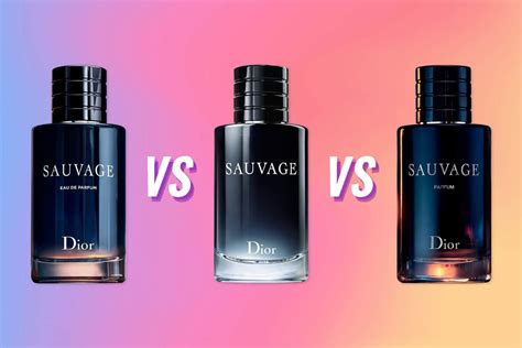 dior sauvage edt vs edp